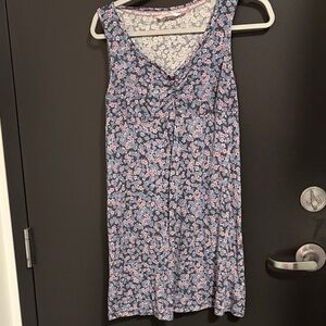 La Vie En Rose Pink and Blue Floral nightgown